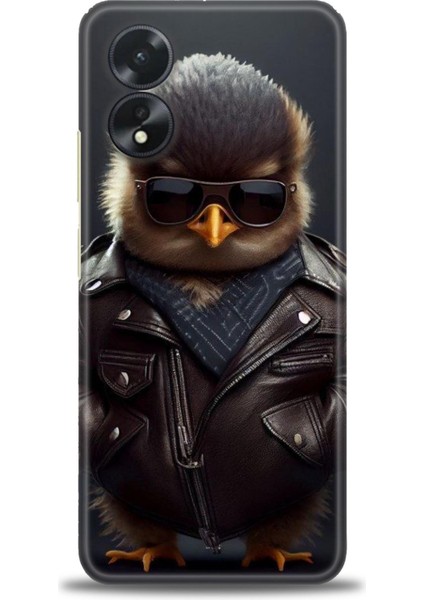 Oppo A38 Ile Uyumlu Hd Baskılı Silikon (Ortasertlikte) Kılıf - 333