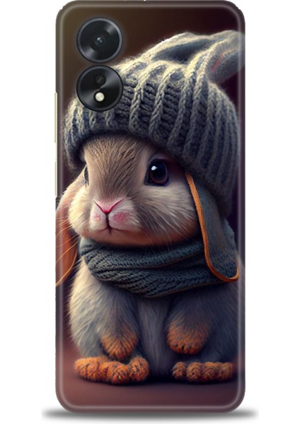 Oppo A38 Ile Uyumlu Hd Baskılı Silikon (Ortasertlikte) Kılıf - 123