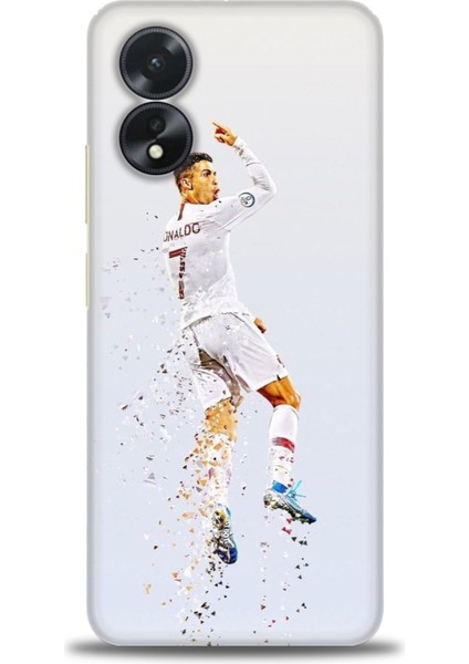 Oppo A38 Ile Uyumlu Hd Baskılı Silikon (Ortasertlikte) Kılıf - 145