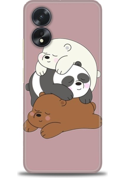 Oppo A38 Ile Uyumlu Hd Baskılı Silikon (Ortasertlikte) Kılıf - 689
