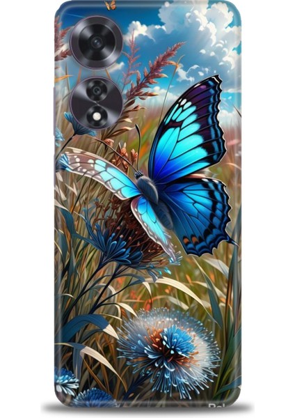 Oppo A60 Ile Uyumlu Hd Baskılı Silikon (Ortasertlikte) Kılıf - 611