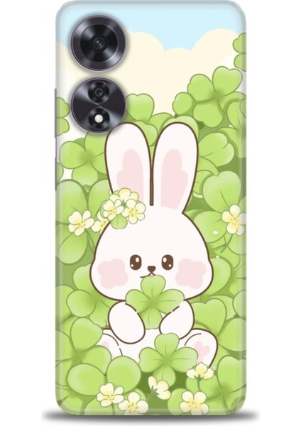 Oppo A60 Ile Uyumlu Hd Baskılı Silikon (Ortasertlikte) Kılıf - 383