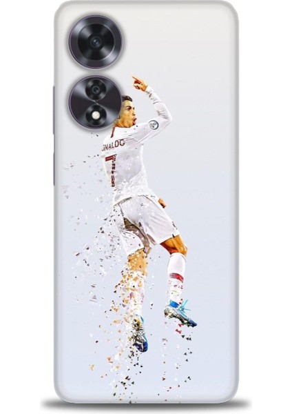 Oppo A60 Ile Uyumlu Hd Baskılı Silikon (Ortasertlikte) Kılıf - 145