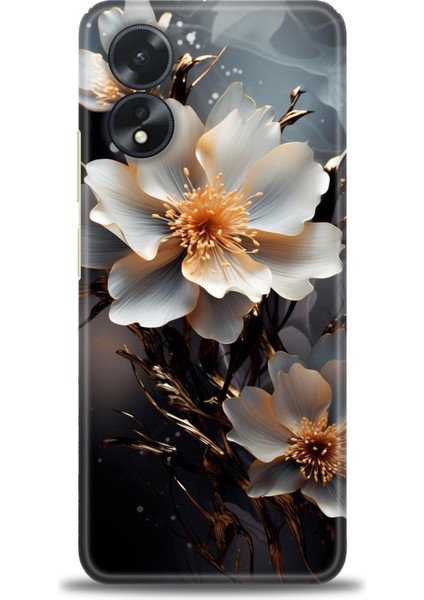 Oppo A38 Ile Uyumlu Hd Baskılı Silikon (Ortasertlikte) Kılıf - 357