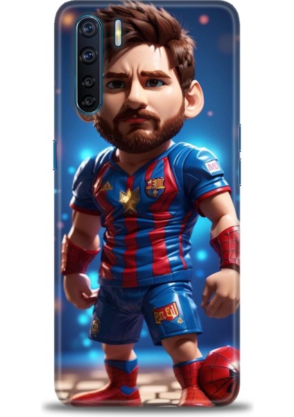 Oppo A91 Ile Uyumlu Hd Baskılı Silikon (Ortasertlikte) Kılıf - 866