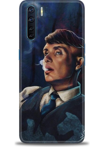 Oppo A91 Ile Uyumlu Hd Baskılı Silikon (Ortasertlikte) Kılıf - 940