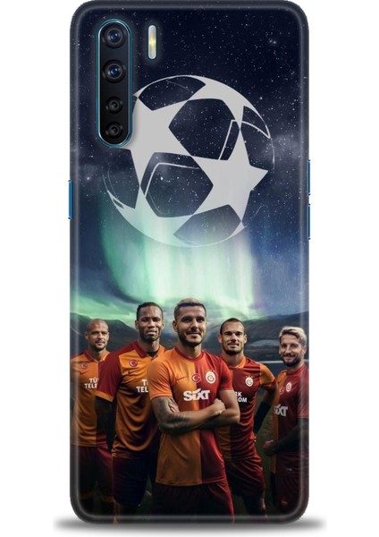 Oppo A91 Ile Uyumlu Hd Baskılı Silikon (Ortasertlikte) Kılıf - 712