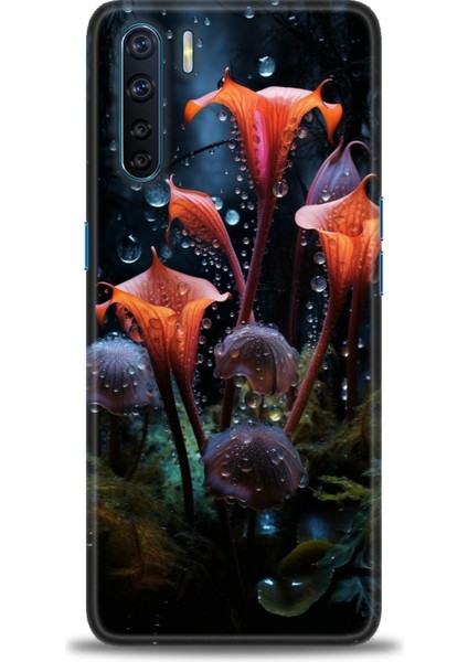 Oppo A91 Ile Uyumlu Hd Baskılı Silikon (Ortasertlikte) Kılıf - 750