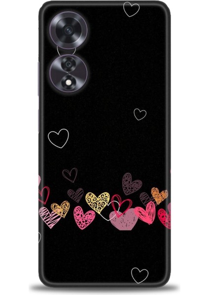 Oppo A60 Ile Uyumlu Hd Baskılı Silikon (Ortasertlikte) Kılıf - 51