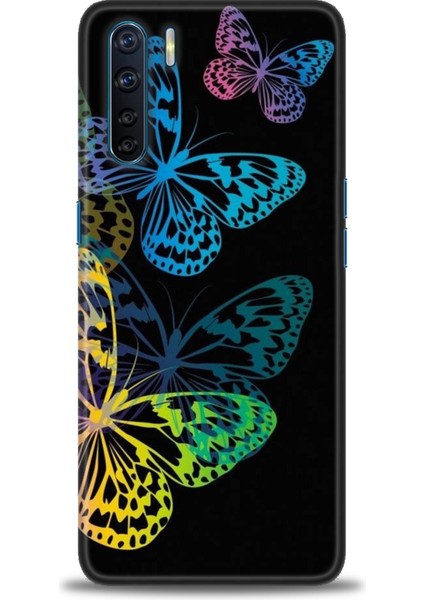 Oppo A91 Ile Uyumlu Hd Baskılı Silikon (Ortasertlikte) Kılıf - 22