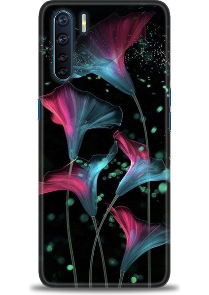 Oppo A91 Ile Uyumlu Hd Baskılı Silikon (Ortasertlikte) Kılıf - 741