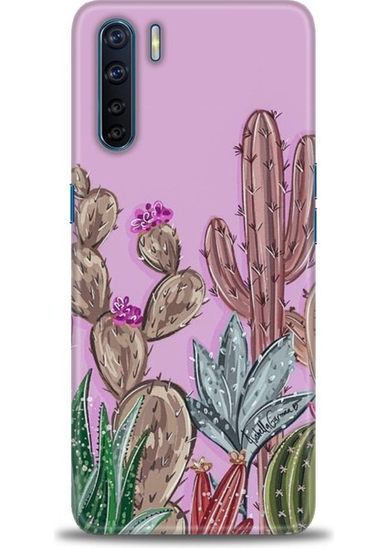 Oppo Reno 3 Ile Uyumlu Hd Baskılı Silikon (Ortasertlikte) Kılıf - 58