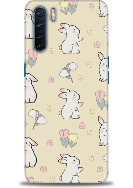 Oppo Reno 3 Ile Uyumlu Hd Baskılı Silikon (Ortasertlikte) Kılıf - 669