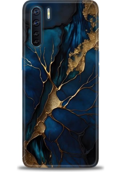 Oppo A91 Ile Uyumlu Hd Baskılı Silikon (Ortasertlikte) Kılıf - 45
