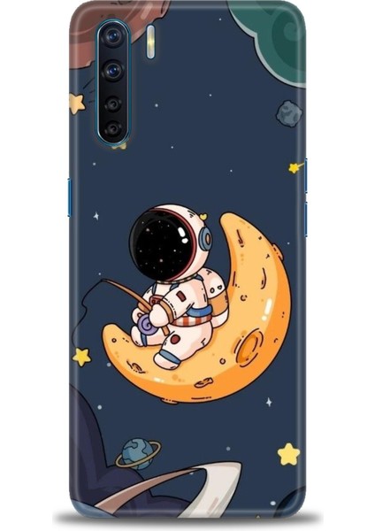 Oppo Reno 3 Ile Uyumlu Hd Baskılı Silikon (Ortasertlikte) Kılıf - 69
