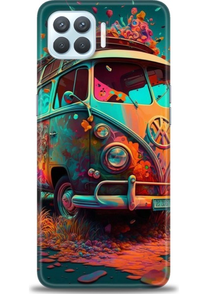 Oppo A73 Ile Uyumlu Hd Baskılı Silikon (Ortasertlikte) Kılıf - 573