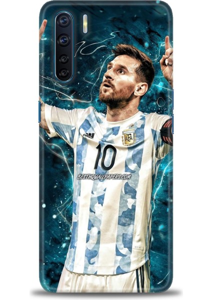 Oppo Reno 3 Ile Uyumlu Hd Baskılı Silikon (Ortasertlikte) Kılıf - 455