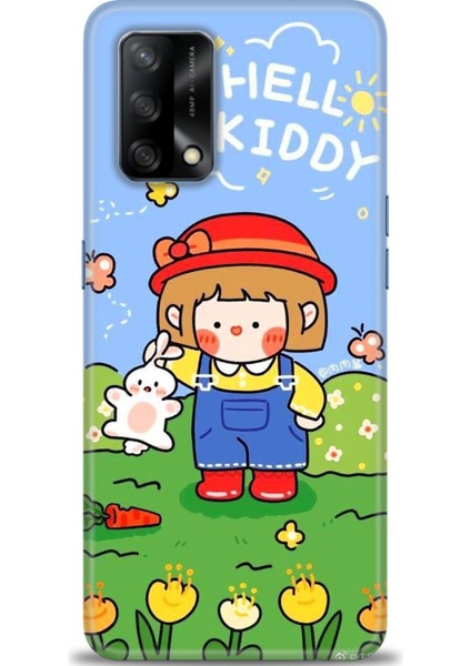 Oppo A74 Ile Uyumlu Hd Baskılı Silikon (Ortasertlikte) Kılıf - 518