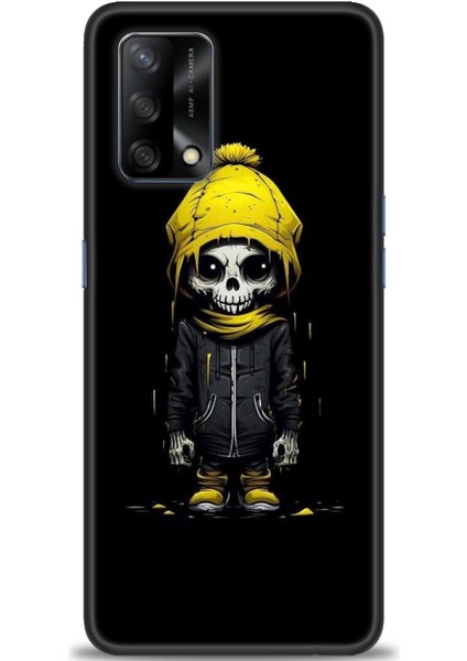 Oppo A74 Ile Uyumlu Hd Baskılı Silikon (Ortasertlikte) Kılıf - 432