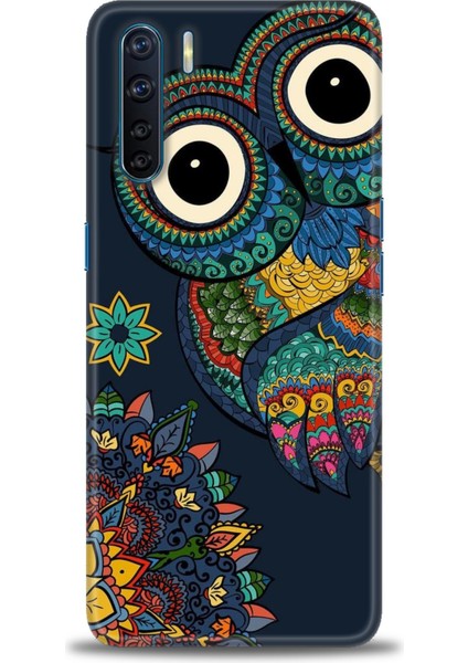 Oppo Reno 3 Ile Uyumlu Hd Baskılı Silikon (Ortasertlikte) Kılıf - 941