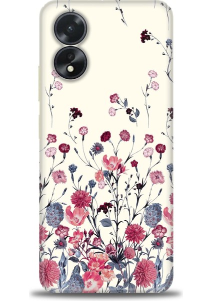 Oppo A38 Ile Uyumlu Hd Baskılı Silikon (Ortasertlikte) Kılıf - 178