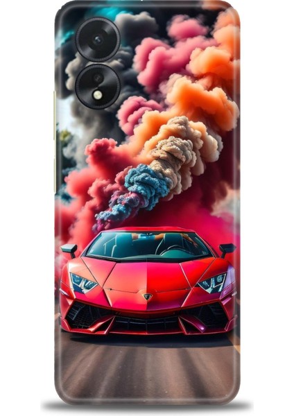 Oppo A38 Ile Uyumlu Hd Baskılı Silikon (Ortasertlikte) Kılıf - 854