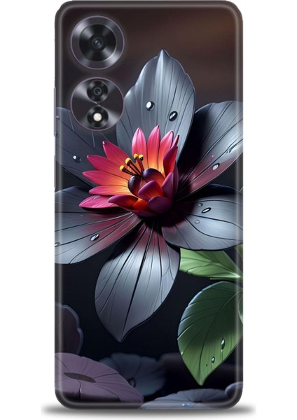 Oppo A60 Ile Uyumlu Hd Baskılı Silikon (Ortasertlikte) Kılıf - 413