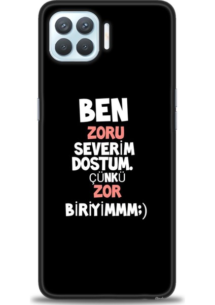 Oppo A73 Ile Uyumlu Hd Baskılı Silikon (Ortasertlikte) Kılıf - 203