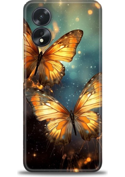 Oppo A38 Ile Uyumlu Hd Baskılı Silikon (Ortasertlikte) Kılıf - 933