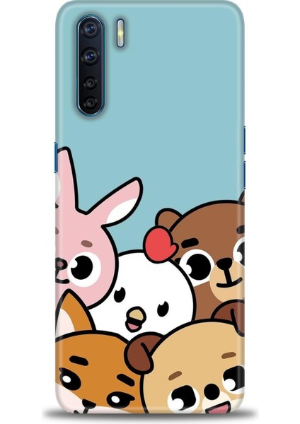 Oppo A91 Ile Uyumlu Hd Baskılı Silikon (Ortasertlikte) Kılıf - 388