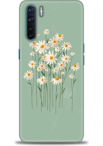 Oppo A91 Ile Uyumlu Hd Baskılı Silikon (Ortasertlikte) Kılıf - 59