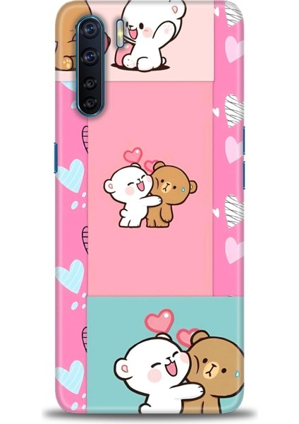 Oppo A91 Ile Uyumlu Hd Baskılı Silikon (Ortasertlikte) Kılıf - 812