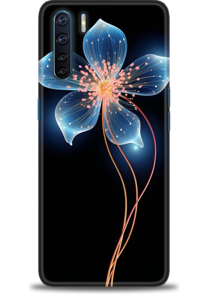 Oppo Reno 3 Ile Uyumlu Hd Baskılı Silikon (Ortasertlikte) Kılıf - 355
