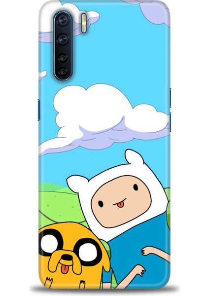 Oppo A91 Ile Uyumlu Hd Baskılı Silikon (Ortasertlikte) Kılıf - 97
