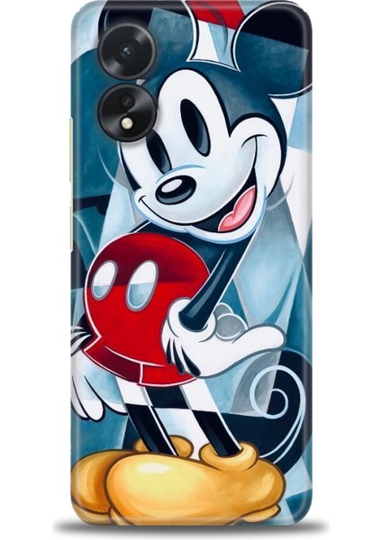 Oppo A38 Ile Uyumlu Hd Baskılı Silikon (Ortasertlikte) Kılıf - 824