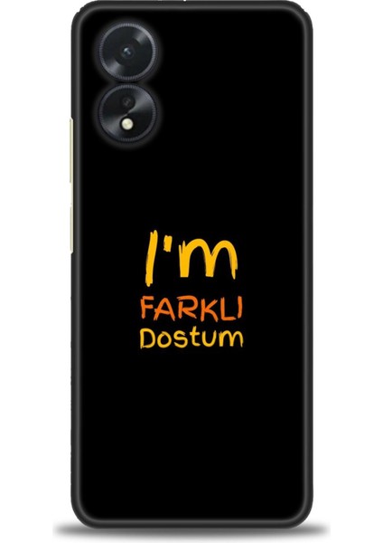 Oppo A38 Ile Uyumlu Hd Baskılı Silikon (Ortasertlikte) Kılıf - 1075