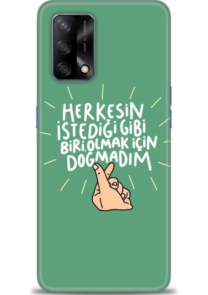 Oppo A74 Ile Uyumlu Hd Baskılı Silikon (Ortasertlikte) Kılıf - 1079