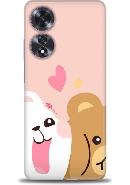 Oppo A60 Ile Uyumlu Hd Baskılı Silikon (Ortasertlikte) Kılıf - 35