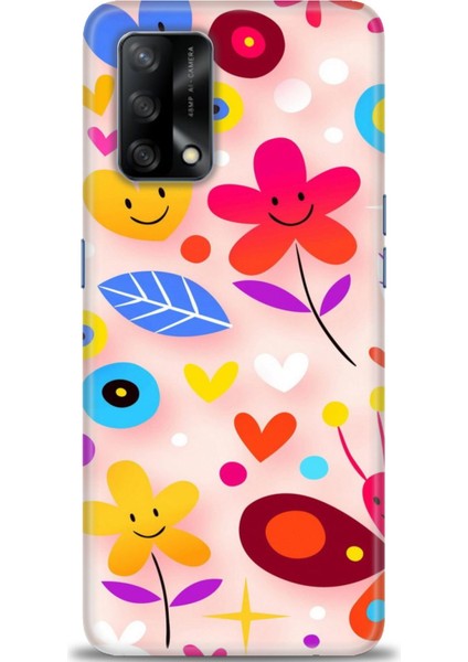Oppo A74 Ile Uyumlu Hd Baskılı Silikon (Ortasertlikte) Kılıf - 546