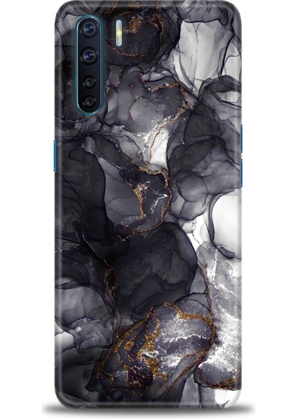 Oppo A91 Ile Uyumlu Hd Baskılı Silikon (Ortasertlikte) Kılıf - 406