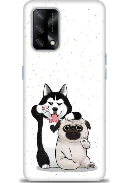 Oppo A74 Ile Uyumlu Hd Baskılı Silikon (Ortasertlikte) Kılıf - 595
