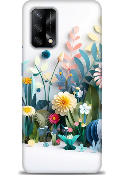 Oppo A74 Ile Uyumlu Hd Baskılı Silikon (Ortasertlikte) Kılıf - 754