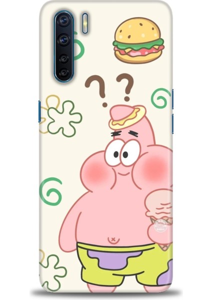 Oppo A91 Ile Uyumlu Hd Baskılı Silikon (Ortasertlikte) Kılıf - 370