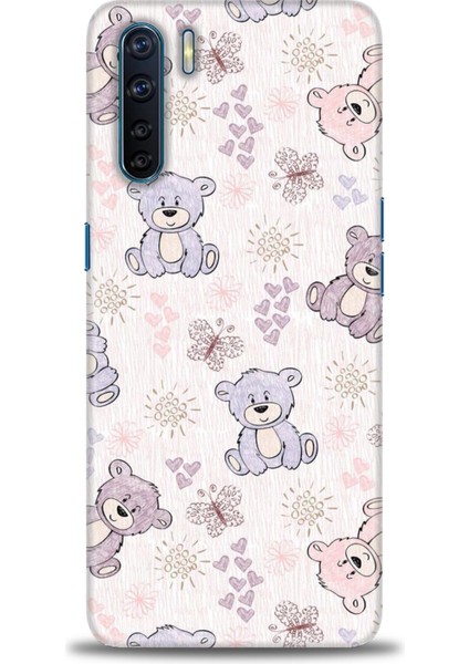 Oppo A91 Ile Uyumlu Hd Baskılı Silikon (Ortasertlikte) Kılıf - 668