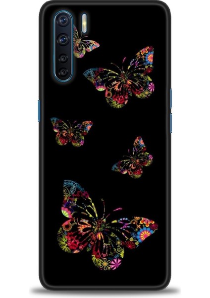 Oppo Reno 3 Ile Uyumlu Hd Baskılı Silikon (Ortasertlikte) Kılıf - 23