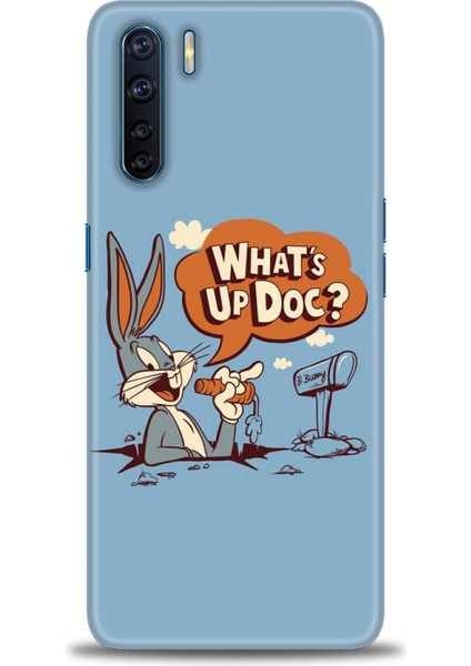 Oppo Reno 3 Ile Uyumlu Hd Baskılı Silikon (Ortasertlikte) Kılıf - 961