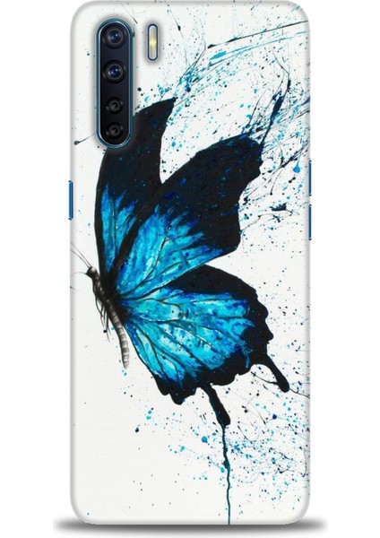 Oppo A91 Ile Uyumlu Hd Baskılı Silikon (Ortasertlikte) Kılıf - 115