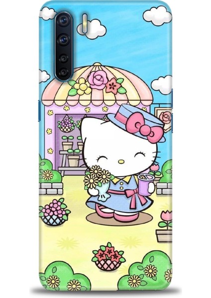 Oppo Reno 3 Ile Uyumlu Hd Baskılı Silikon (Ortasertlikte) Kılıf - 151