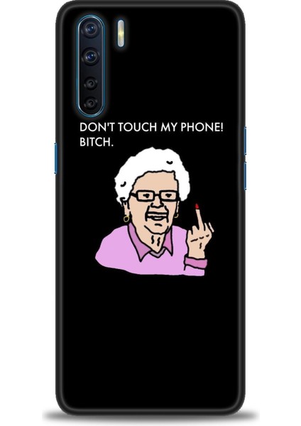 Oppo A91 Ile Uyumlu Hd Baskılı Silikon (Ortasertlikte) Kılıf - 472