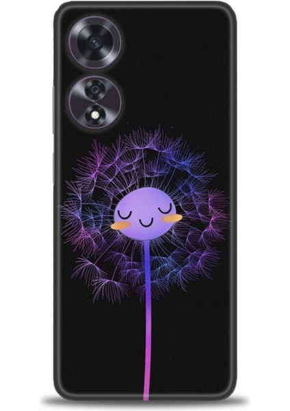Oppo A60 Ile Uyumlu Hd Baskılı Silikon (Ortasertlikte) Kılıf - 254